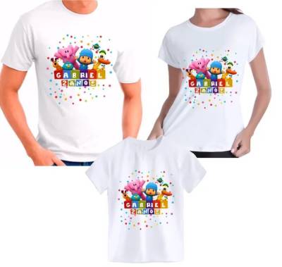 Kit Camiseta Personalizada Pocoyo