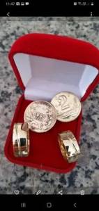 Alianas Feitas Com Moedas Antigas