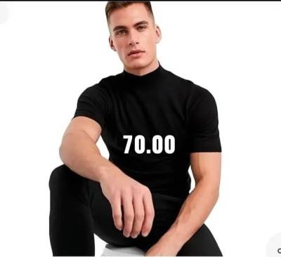 Camisa Gola Alta De Alta Qualidade