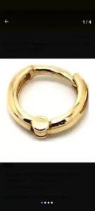 Piercing De Argola De Ouro 18k