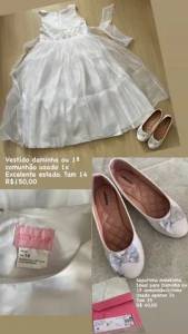 Vestido E Sbado Daminha Ou 1 Comunho