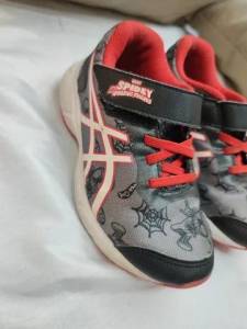 Tnis Asics Infantil Homem Aranha