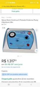Aparelho Endermoterapia E Pump