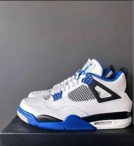 Jordan 4 Azul Com Branco ( J Foi Usado 2 Vezes )