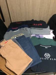 Lote Roupas Tam 38/40 Masculina