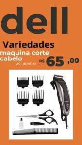 Mquina De Corte Cabelo Cadence Dell-variedades
