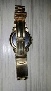 Relgio Mido Quartz 50 Meters Dourado Com Pulseira Original E Numerao