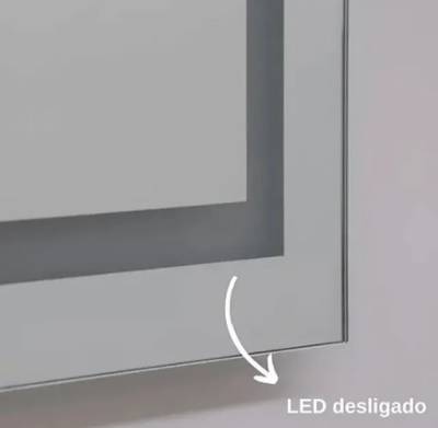 Espelho Com Led