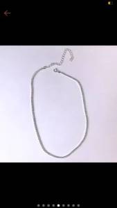 Colar Choker Riviera Prata Cravejado