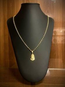 Conjunto Em Ouro 18k 16 Gramas - Contato (48  *