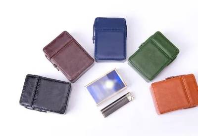 Cigarreira (case, Porta Cigarros E Isqueiro)