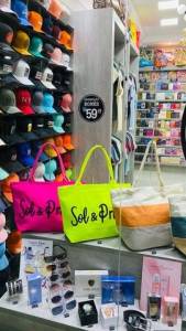 Bolsa De Praia Feminina Sol E Praia Amo Vero