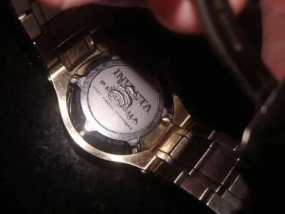Relgio Invicta Subaqua Noma V 15919 Original  Banho 18k
