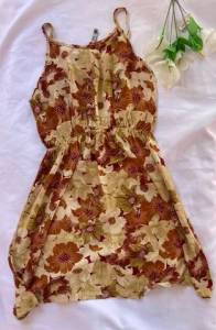 Vestido Florido Estampado Veste : 36  Ao 42