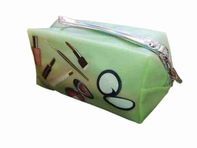 Bolsa De Mo Necessaire Feminina Estampa Cosmticos