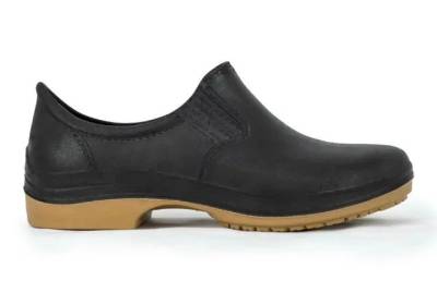 Sapato Polimrico Preto Solado Pu Bidensidade