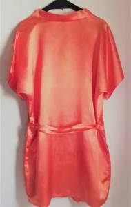 Lindo Robe Feminino Roupo De Cetim Liso