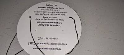 Colar De Corrida Em Prata
