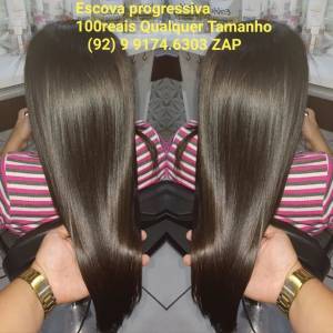 Escova Progressiva 100reais Qualquer Tamanho