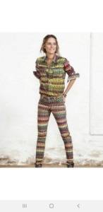 Jaqueta Boho Estilo Camiso Farm M