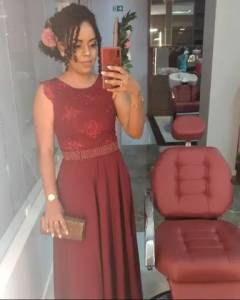Vestido De Festa Marsala