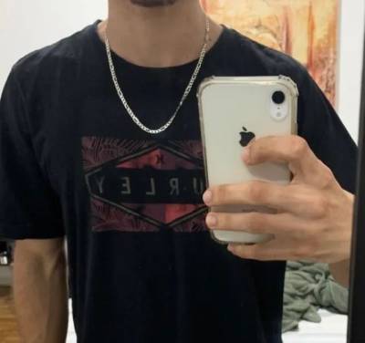 Corrente De Prata 3x1