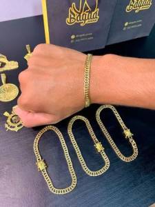 Pulseira Grumet 5 Mm 100% Moeda Antiga