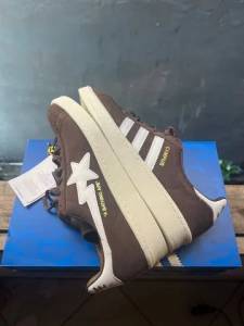 Bape X Adidas Campus 80s Brown