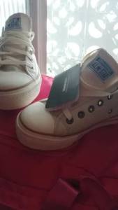Tnis All Star Couro Lanamento