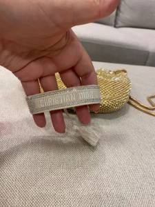 Pulseira Code Dior Strass Hotfix