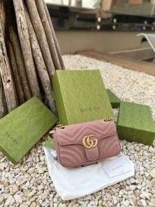 Bolsa Gucci Marmont Rose