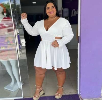Macaquinho Plus Size