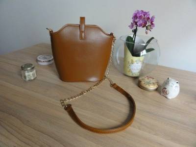 Bolsa Crossbody Linha Natural Com Zper
