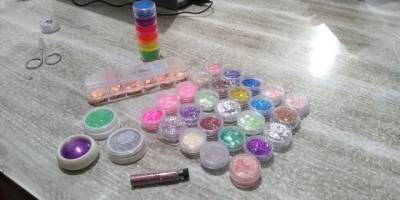 Glitter Unhas De Gel