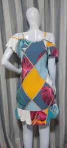 Vestido Ombro A Ombro Com Ala - Tam. G
