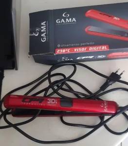 Prancha Gama Professional Cp9 Tourmaline 3d Therapy
