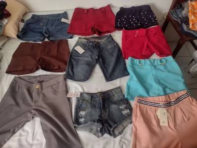 Vitrine Modas Vende 21 Shorts