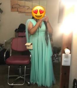 Vestido Madrinha Verde Thifanny