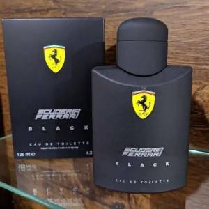 Perfume Ferrari Black 125ml Original Novo Lacrado   Aceito Carto!!!