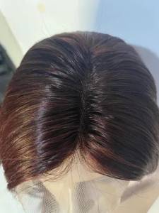 Peruca Lace Cabelo Natural Humano Acaju