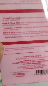 Kit Pincis Maquiagem