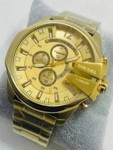 Relgio Banhado A Ouro Aaa+ Premium Com Garantia