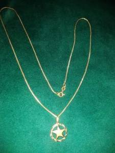 Cordo + Medalha Em Ouro