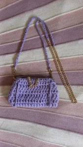 Vendo Mini Bolsa De Fio De Malha