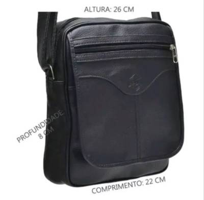 Bolsa De Couro Nova S 40 Real