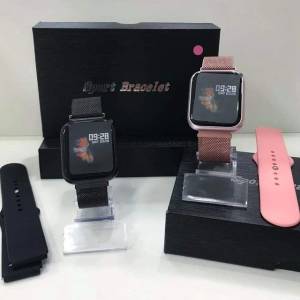 Smartwatch P70 Relgio Inteligente 2 Pulseiras