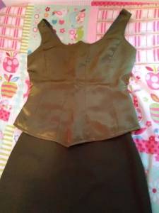 Conjunto De Festa 3 Peas Feminino. Manequim 40