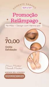 Manicure + Pedicure + Design De Sobrancelhas