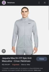 Jaqueta Nike Dri-fit Epic-knit, G