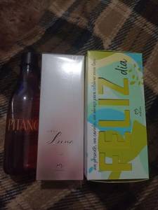 Kit Natura (perfume+sabonete+leo)